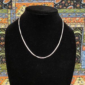 Sajen Liquid Silver Necklace, 5-Strand, 18"+